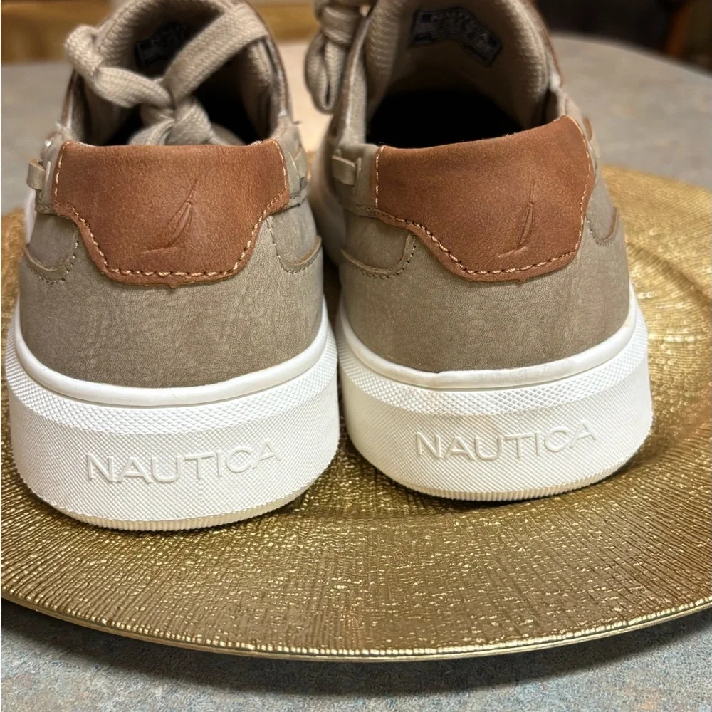 Nautica Ankar Mens comfort boating shoes sneakers